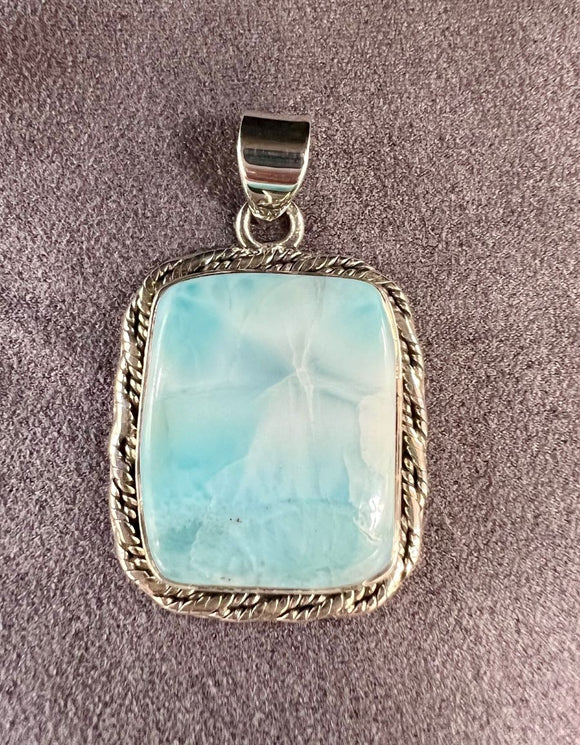 Larimar Pendant