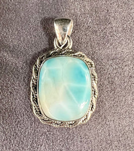 Larimar Pendant