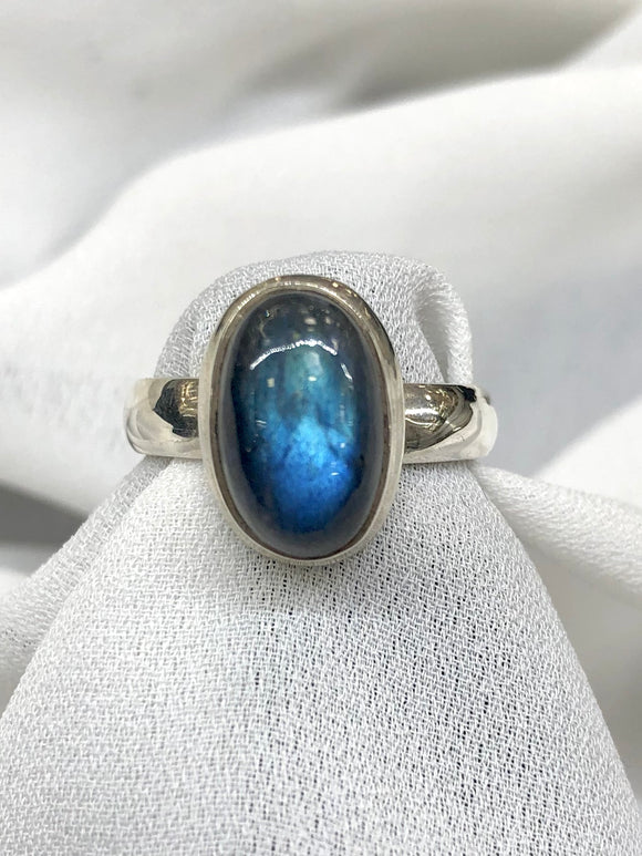 Labradorite Ring set in Sterling Silver
