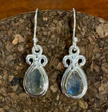 Labradorite Earrings also available in other stones