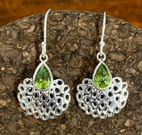 Peridot Earrings also available in other stones