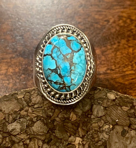 Turquoise Ring set in Sterling Silver